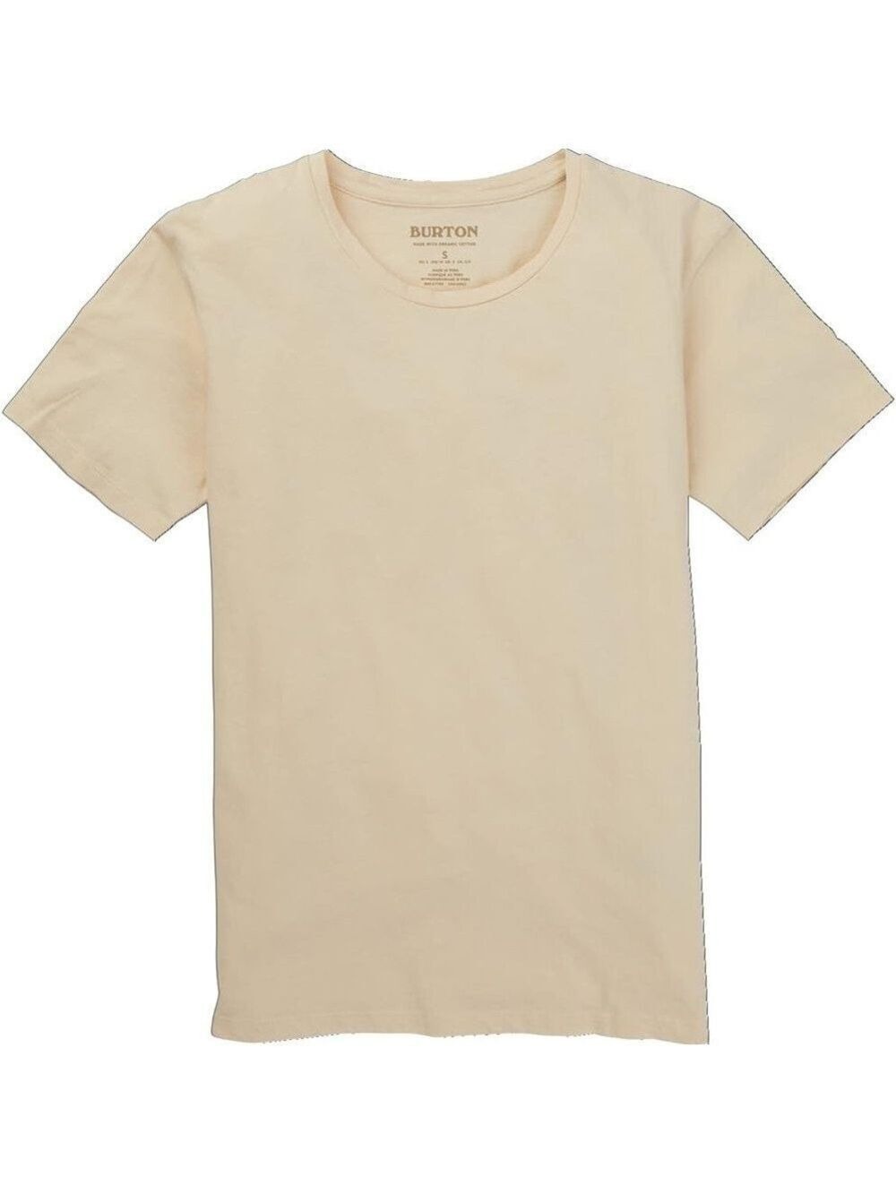Burton Women’s Classic Short Sleeve Tee XS Crème Brûlée